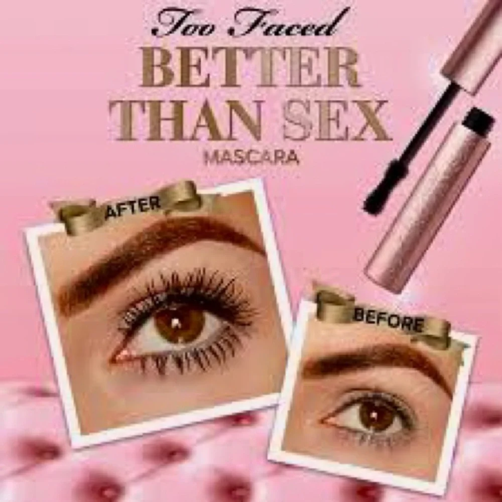 New in box Too Faced Better Than Sex Mascara black lash volume eye makeup NWT